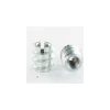 Vis Express Écrou-Insert Fendue M8 Pas de 150 13X13 Acier brut - 30 pièces