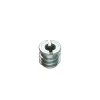 Vis Express Insert fileté bois fendu M8 15X15 Acier zingué - 10 pièces