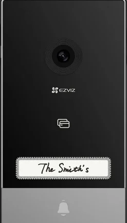 Ezviz Visiophone-Interphone vidéo connecté filaire HP7