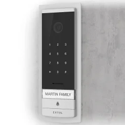 Extel Interphone vidéo connecté filaire avec digicode intégré Code Connect