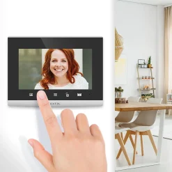Extel Interphone vidéo connecté filaire avec digicode intégré Code Connect