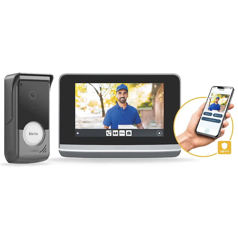 Somfy Interphone vidéo connecté V500 Connect