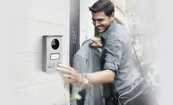 SCS Sentinel Interphone vidéo couleur filaire Visiodoor 7 + badges