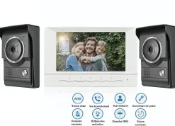 Automatisme Passion Interphone vidéo double platine de rue