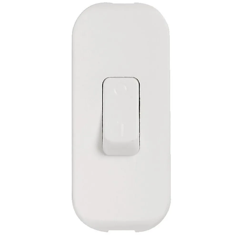 Legrand Interrupteur Étanche-Interrupteur à bascule 2 A 250 V coupure bipolaire à touche de couleur blanc - - 040192