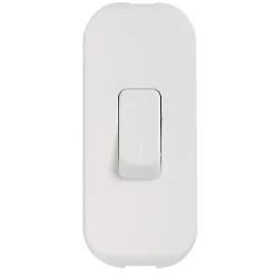 Legrand Interrupteur Étanche-Interrupteur à bascule 2 A 250 V coupure bipolaire à touche de couleur blanc - - 040192