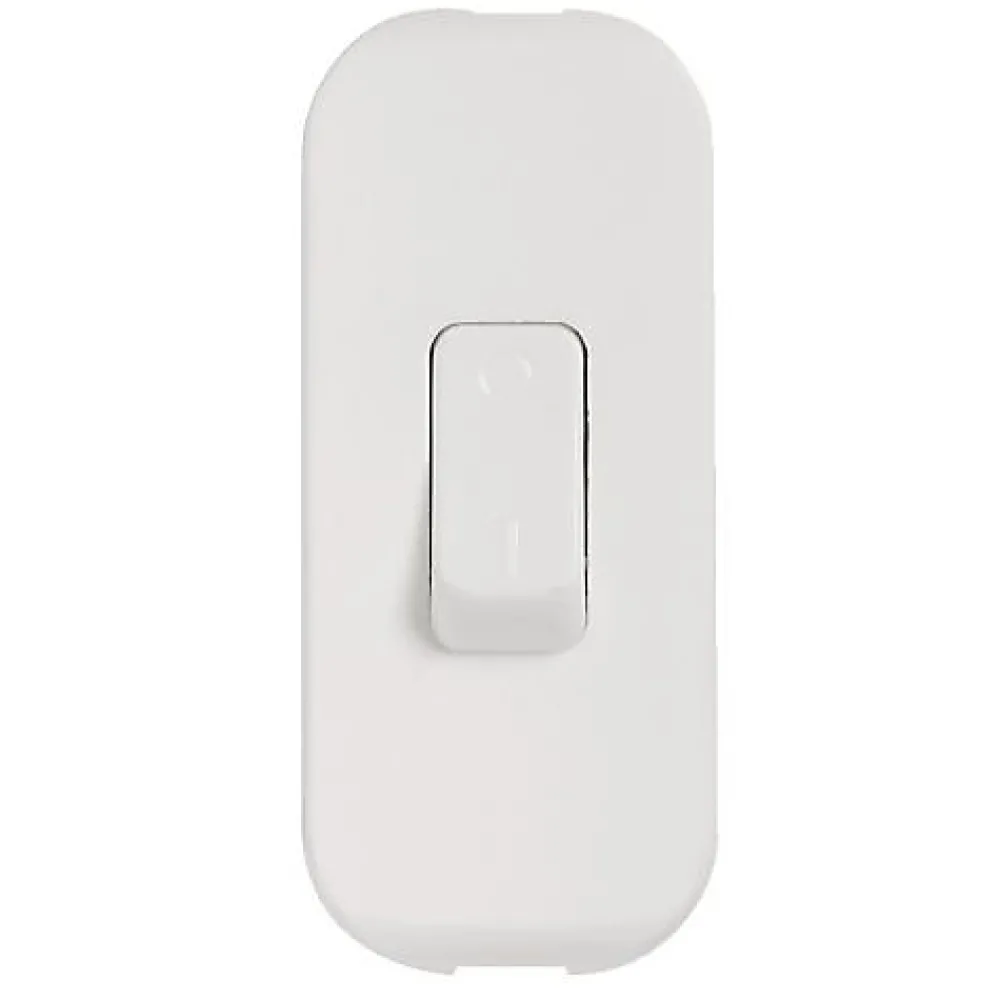 Legrand Interrupteur Étanche-Interrupteur à bascule 2 A 250 V coupure bipolaire à touche de couleur blanc - - 040192