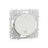 Schneider Electric Interrupteur commande VMC 2 boutons à vis Odace blanc