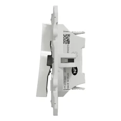 Schneider Electric Interrupteur commande VMC 2 boutons à vis Odace blanc
