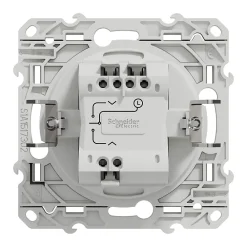 Schneider Electric Interrupteur Encastrable-Interrupteur commande volet-roulant 3 boutons Odace blanc