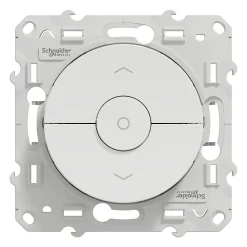 Schneider Electric Interrupteur Encastrable-Interrupteur commande volet-roulant 3 boutons Odace blanc