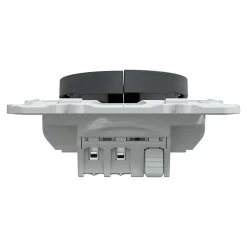 Schneider Electric Interrupteur Encastrable-Interrupteur commande volet-roulant 2 boutons Ovalis anthracite