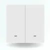 Zengo Commande De L'Éclairage-Interrupteur connecté sans-fil de scène zigbee - 2 boutons