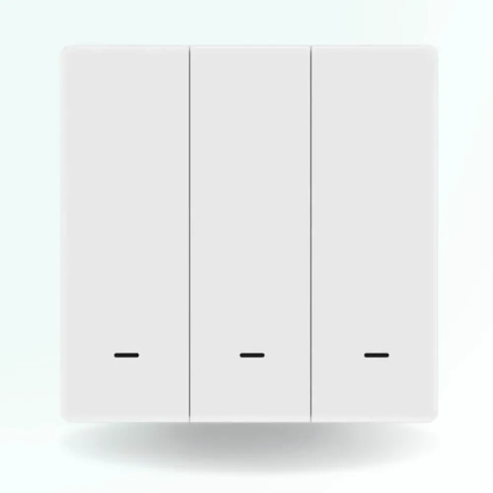 Zengo Commande De L'Éclairage-Interrupteur connecté sans fil de scène zigbee - 3 boutons