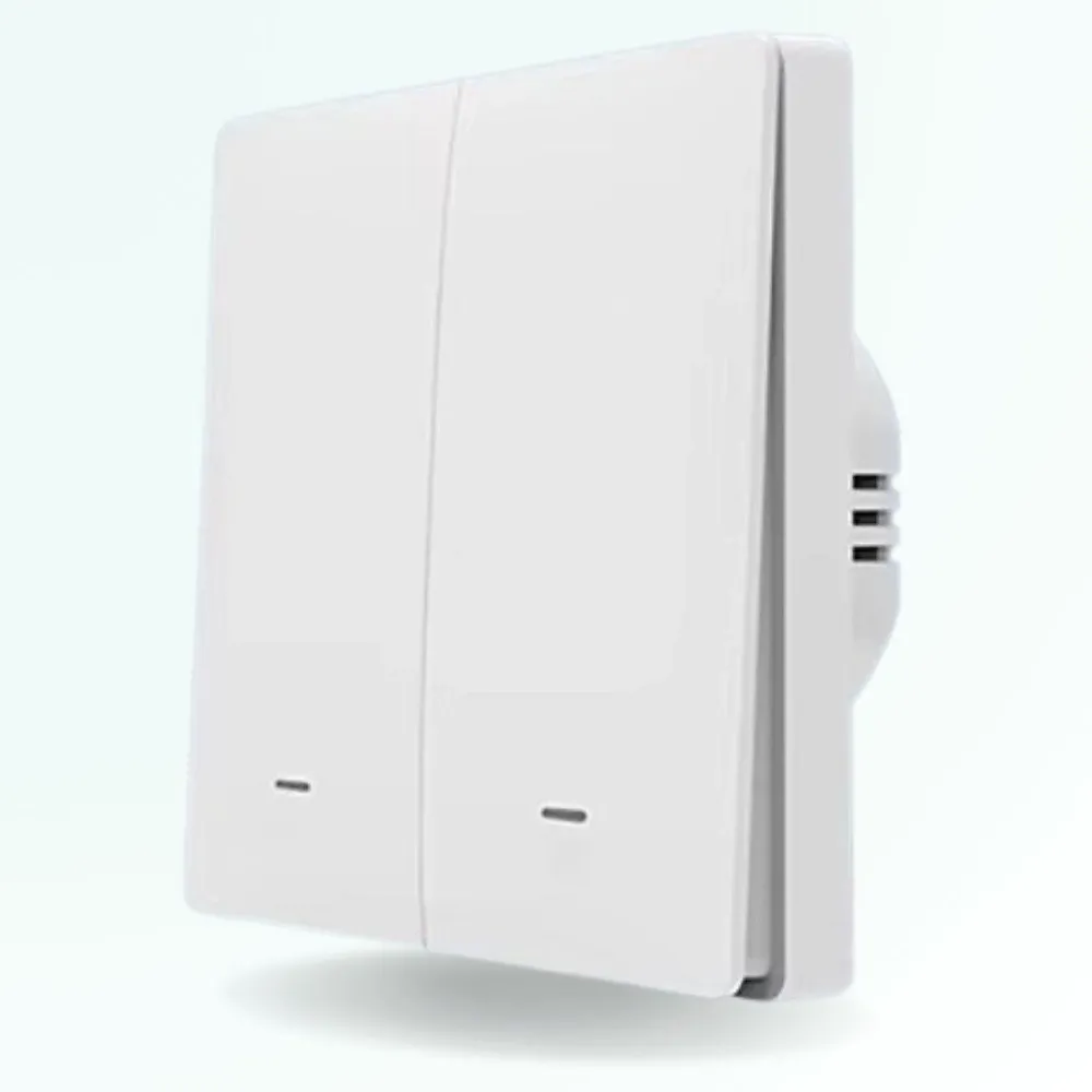Zengo Interrupteur connecté zigbee - 2 boutons - sans fil neutre