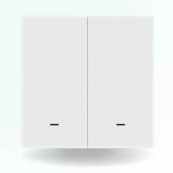 Zengo Interrupteur connecté zigbee - 2 boutons - sans fil neutre