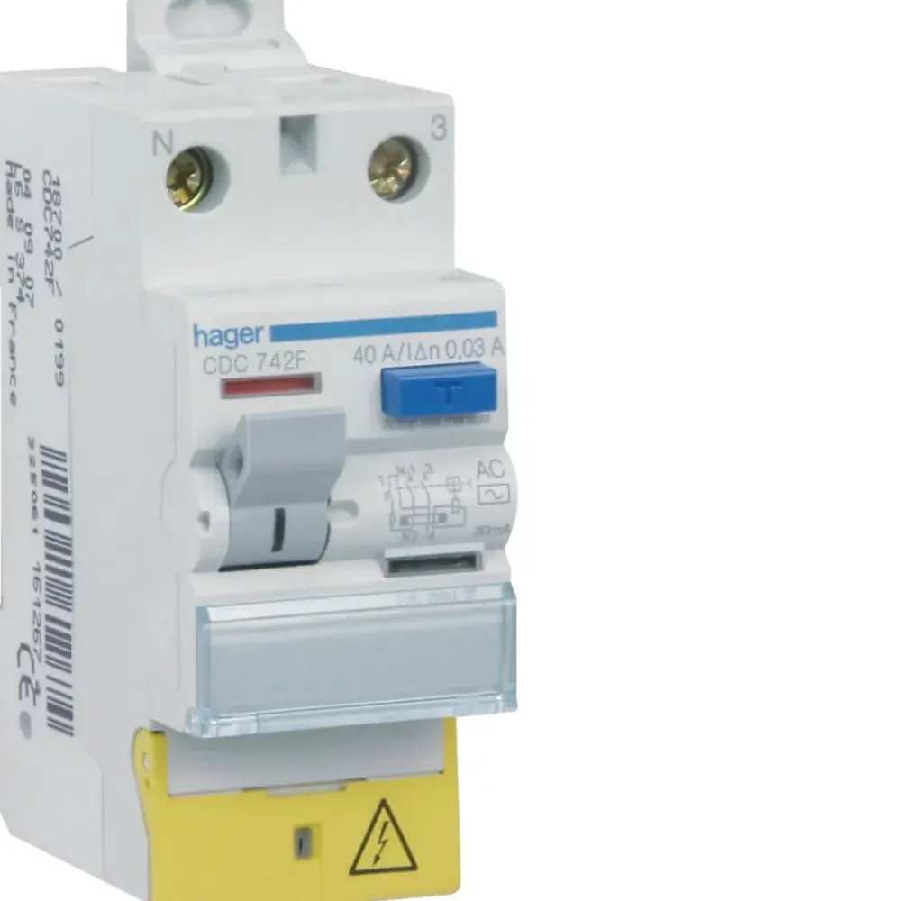 Hager Interrupteur différentiel 40A 30mA type AC 230V