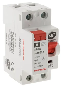 Thomson Interrupteur Et Disjoncteur Différentiel-Interrupteur différentiel 63A type A NF