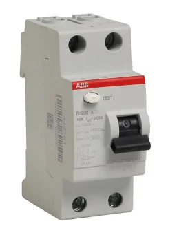 ABB Interrupteur Et Disjoncteur Différentiel-Interrupteur différentiel 30MA 40A type A