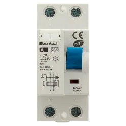Zenitech Interrupteur différentiel 63/2 30mA Type A NF -