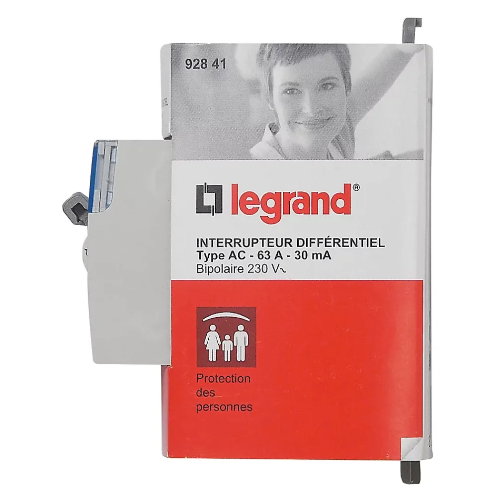 Legrand Interrupteur différentiel 30mA 63A type AC