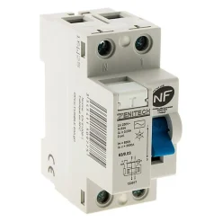 Zenitech Interrupteur différentiel 63/2 30mA Type AC NF -