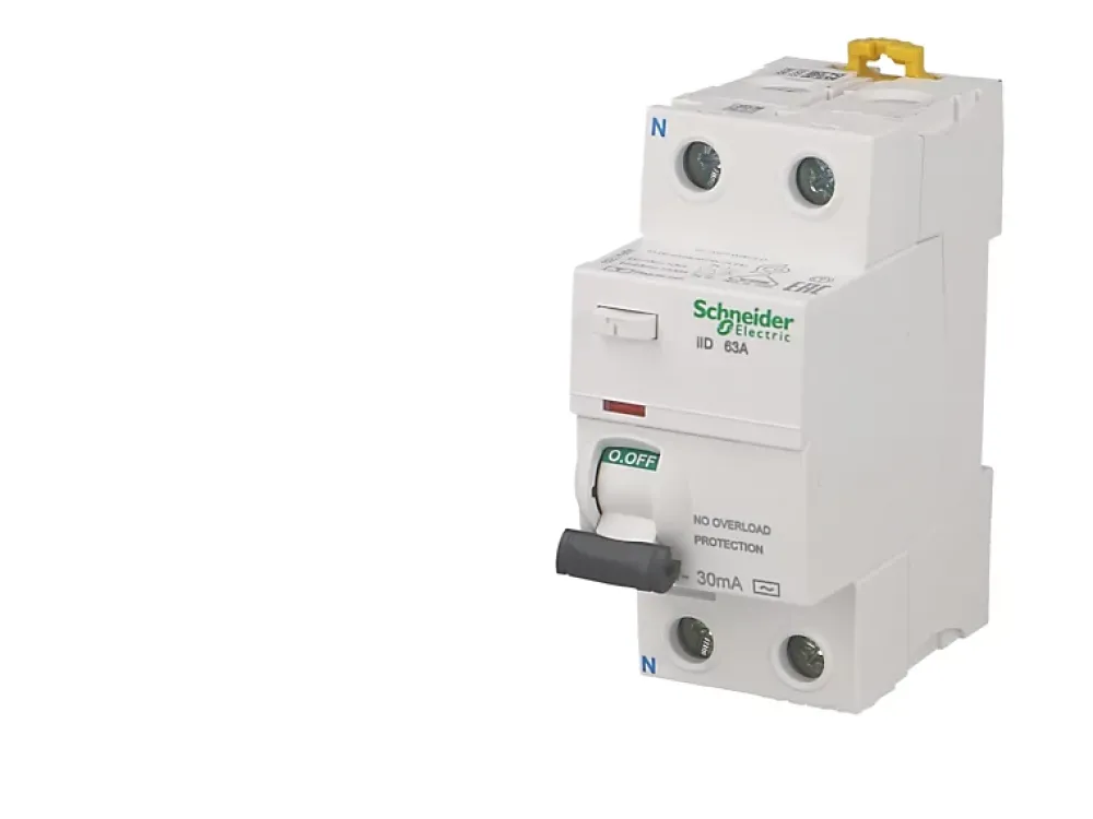 Schneider Electric Interrupteur Et Disjoncteur Différentiel-Interrupteur différentiel modulaire bipolaire Schneider Acti9 iID 40A / 30mA type AC