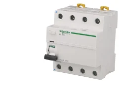 Schneider Electric Interrupteur Et Disjoncteur Différentiel-Interrupteur différentiel modulaire tétrapolaire Schneider Acti9 iID 63A / 300mA type AC