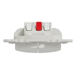Schneider Electric Interrupteur double va-et-vient connexion rapide à vis  Odace blanc