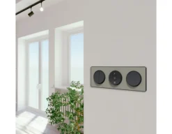 Schneider Electric Interrupteur double va-et-vient connexion rapide à vis Odace anthracite