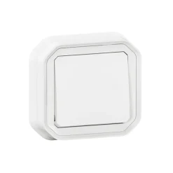 Legrand Interrupteur Plexo blanc à griffes