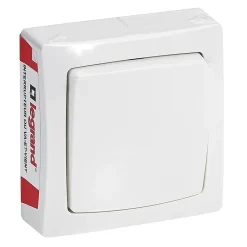 Legrand Interrupteur En Saillie-Interrupteur ou va-et-vient ALB2213WH blanc montage en saillie 10A 230 V