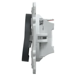 Schneider Electric Interrupteur Encastrable-Interrupteur poussoir 10A Ovalis anthracite