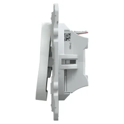 Schneider Electric Interrupteur Encastrable-Interrupteur poussoir 10A Ovalis blanc