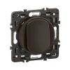 Legrand Interrupteur poussoir Céliane noir 6A