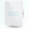 Zengo Commande De L'Éclairage-Interrupteur tactile connecté wifi + rf 433 - 3 boutons - sans fil neutre