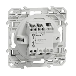 Schneider Electric Interrupteur va-et-vient 10A à vis Odace blanc