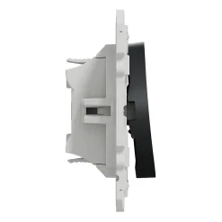 Schneider Electric Interrupteur Encastrable-Interrupteur va-et-vient 10A à vis Odace anthracite