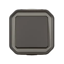 Legrand Interrupteur va-et-vient complet saillie Plexo anthracite