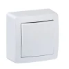Schneider electric Interrupteur va-et-vient complet saillie Alréa blanc