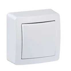 Schneider electric Interrupteur va-et-vient complet saillie Alréa blanc