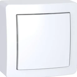 Schneider electric Interrupteur va-et-vient complet saillie Alréa blanc