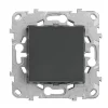 Schneider Electric Interrupteur va-et-vient connexion rapide 10A Unica Déco anthracite