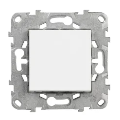 Schneider Electric Interrupteur va-et-vient connexion rapide 10A Unica Déco blanc