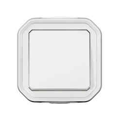 Legrand Interrupteur va et vient Plexo blanc