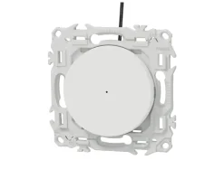Schneider Electric Interrupteur va-et-vient ou poussoir lumineux Blanc craie Schneider Odace