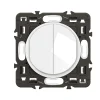 Legrand Interrupteur Encastrable-Interrupteur va-et-vient + poussoir Céliane blanc