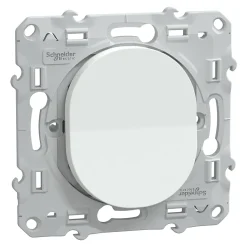 Schneider Electric Interrupteur va-et-vient Ovalis blanc