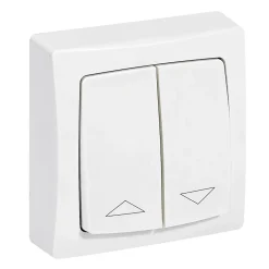 Legrand Interrupteur En Saillie-Interrupteur volet roulant ASL blanc