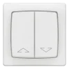 Legrand Interrupteur volet roulant blanc complet